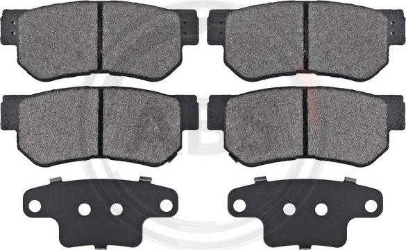 A.B.S. 37247 - Brake Pad Set, disc brake parts5.com