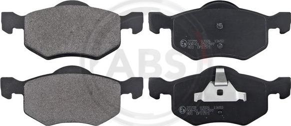 A.B.S. 37255 - Brake Pad Set, disc brake parts5.com