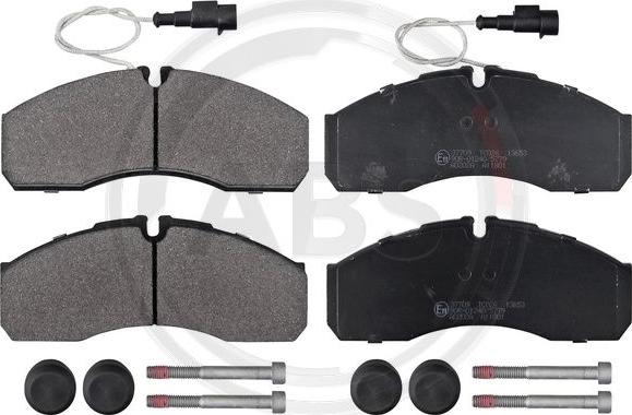 A.B.S. 37709 - Brake Pad Set, disc brake parts5.com