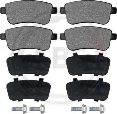 A.B.S. 37732 - Brake Pad Set, disc brake parts5.com