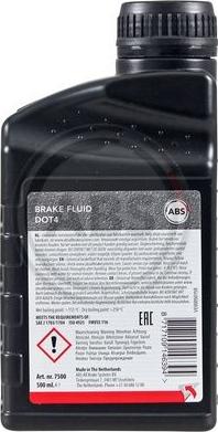 A.B.S. 7500 - Brake Fluid parts5.com