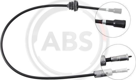 A.B.S. K43133 - Árbol flexible del velocímetro parts5.com