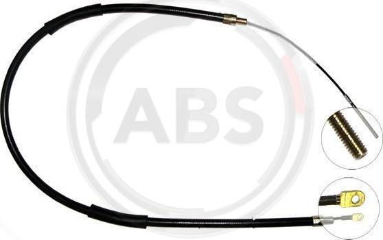 A.B.S. K19995 - Cable de accionamiento, freno de estacionamiento parts5.com