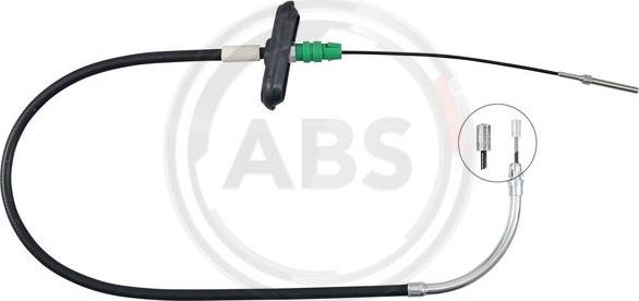 A.B.S. K19991 - Cable de accionamiento, freno de estacionamiento parts5.com
