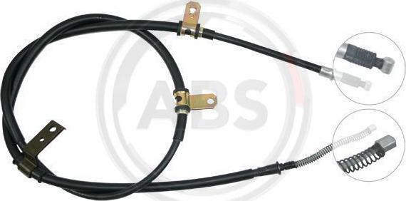 A.B.S. K19988 - Cable de accionamiento, freno de estacionamiento parts5.com