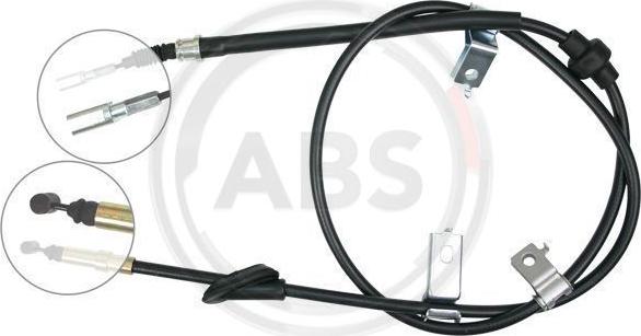 A.B.S. K19188 - Cable de accionamiento, freno de estacionamiento parts5.com