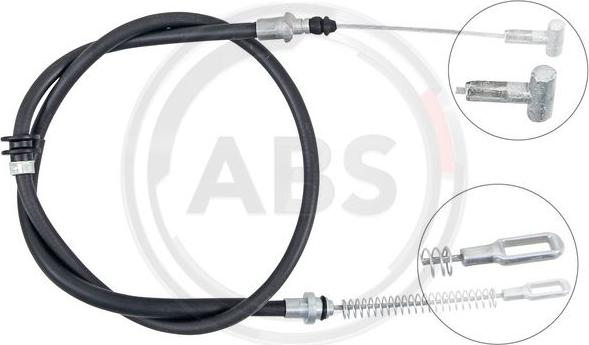 A.B.S. K19886 - Cable de accionamiento, freno de estacionamiento parts5.com