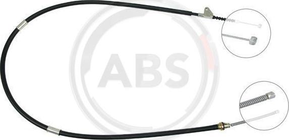 A.B.S. K15968 - Cable, parking brake parts5.com