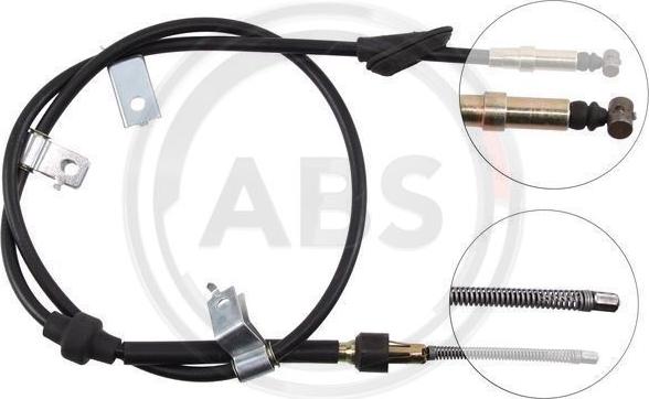 A.B.S. K15718 - Cable de accionamiento, freno de estacionamiento parts5.com