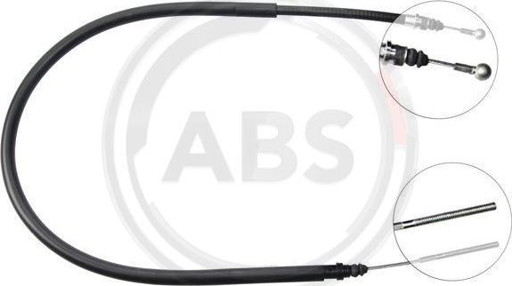 A.B.S. K16517 - Cable, parking brake parts5.com