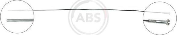 A.B.S. K10581 - Cable de accionamiento, freno de estacionamiento parts5.com