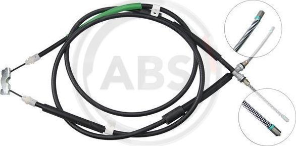 A.B.S. K10065 - Cable de accionamiento, freno de estacionamiento parts5.com