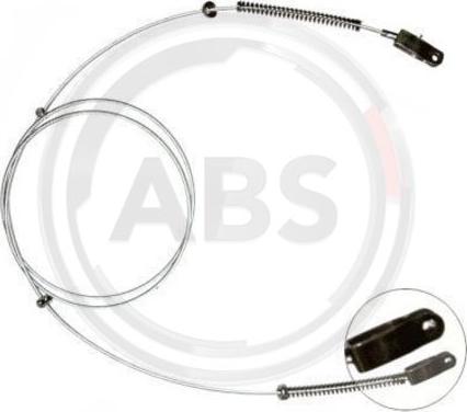 A.B.S. K10126 - Cable de accionamiento, freno de estacionamiento parts5.com