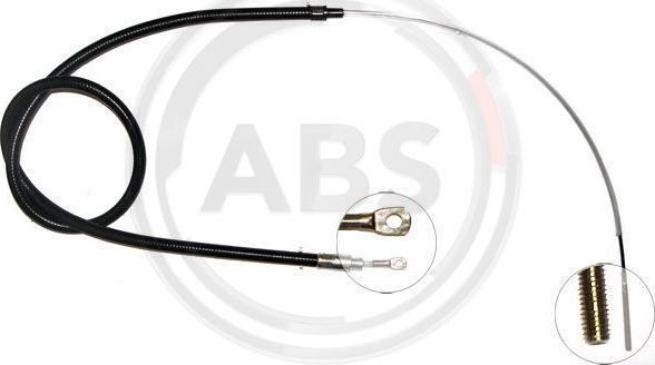 A.B.S. K10176 - Cablu, frana de parcare parts5.com