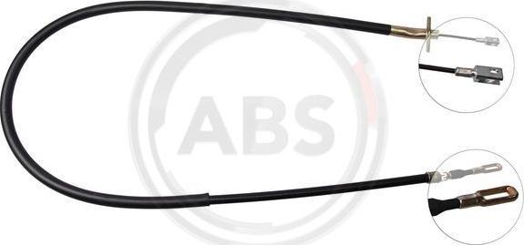 A.B.S. K11866 - Cable de accionamiento, freno de estacionamiento parts5.com