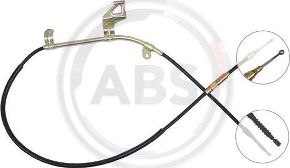 A.B.S. K18368 - Cable de accionamiento, freno de estacionamiento parts5.com