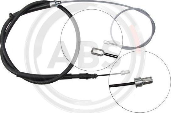 A.B.S. K13616 - Cable de accionamiento, freno de estacionamiento parts5.com