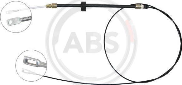 A.B.S. K13191 - Cablu, frana de parcare parts5.com