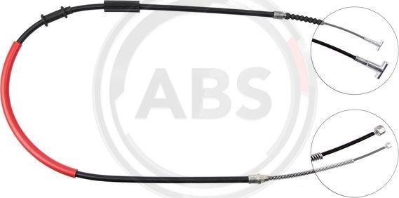 A.B.S. K13137 - Cable de accionamiento, freno de estacionamiento parts5.com