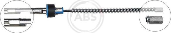 A.B.S. K13852 - Cable, parking brake parts5.com