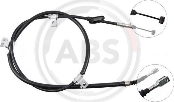 A.B.S. K13828 - Cable de accionamiento, freno de estacionamiento parts5.com