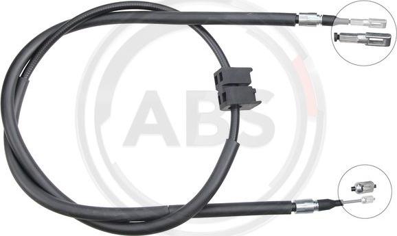 A.B.S. K13308 - Tažné lanko, parkovací brzda parts5.com