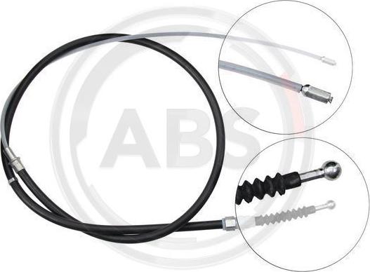 A.B.S. K13756 - Żażné lanko parkovacej brzdy parts5.com