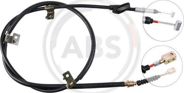 A.B.S. K13777 - Cable de accionamiento, freno de estacionamiento parts5.com