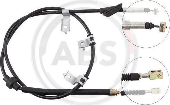 A.B.S. K12508 - Cable de accionamiento, freno de estacionamiento parts5.com