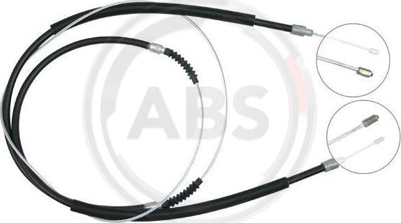 A.B.S. K12116 - Cable, parking brake parts5.com