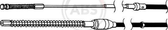 A.B.S. K12886 - Cable de accionamiento, freno de estacionamiento parts5.com