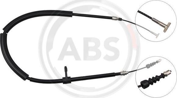 A.B.S. K17948 - Cable de accionamiento, freno de estacionamiento parts5.com