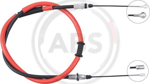 A.B.S. K17594 - Cable de accionamiento, freno de estacionamiento parts5.com