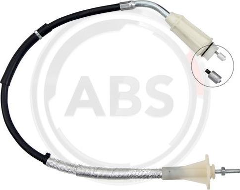 A.B.S. K17596 - Cablu, frana de parcare parts5.com