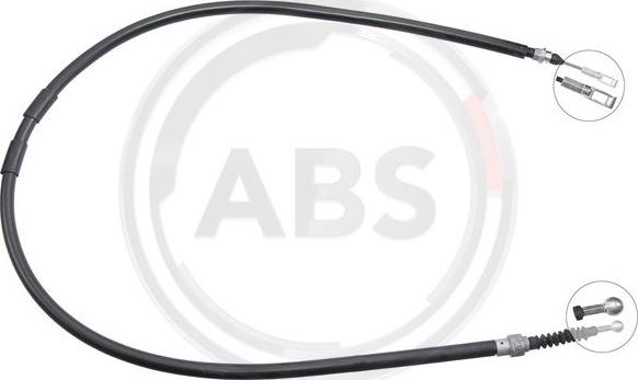 A.B.S. K17556 - Cable, parking brake parts5.com