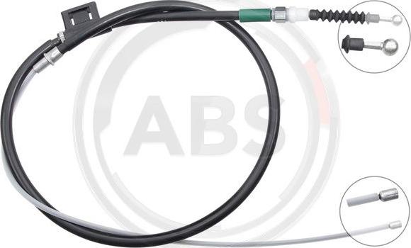 A.B.S. K17269 - Cablu, frana de parcare parts5.com