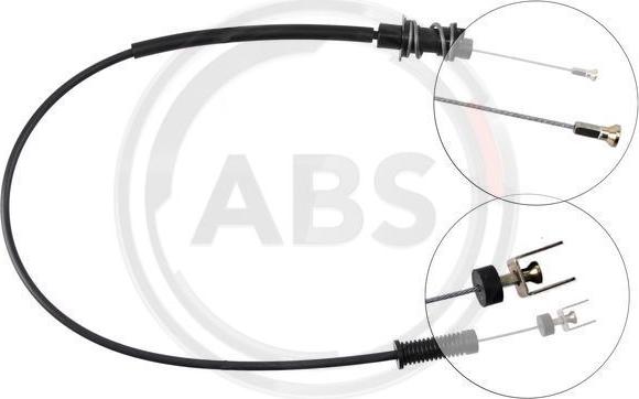 A.B.S. K30610 - Gaz pedalı teli parts5.com