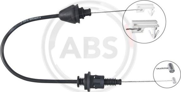 A.B.S. K37550 - Linka gazu parts5.com