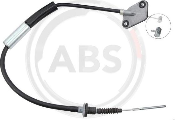 A.B.S. K27004 - Cable de accionamiento, accionamiento del embrague parts5.com