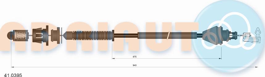 Adriauto 410395 - Тросик газа parts5.com