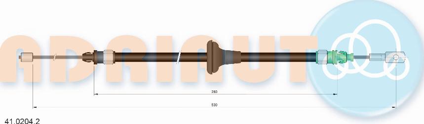 Adriauto 41.0204.2 - Zicovod,rocna zavora parts5.com