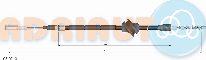 Adriauto 03.0219 - Tross,seisupidur parts5.com