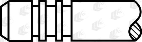 AE V80024 - Zawór wydechowy parts5.com