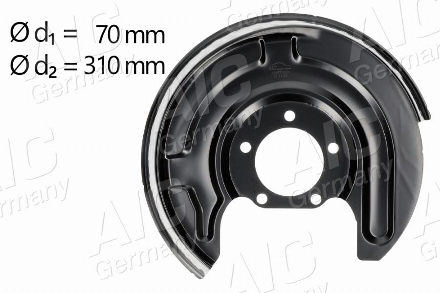 AIC 55977 - Splash Panel, guard, brake disc parts5.com