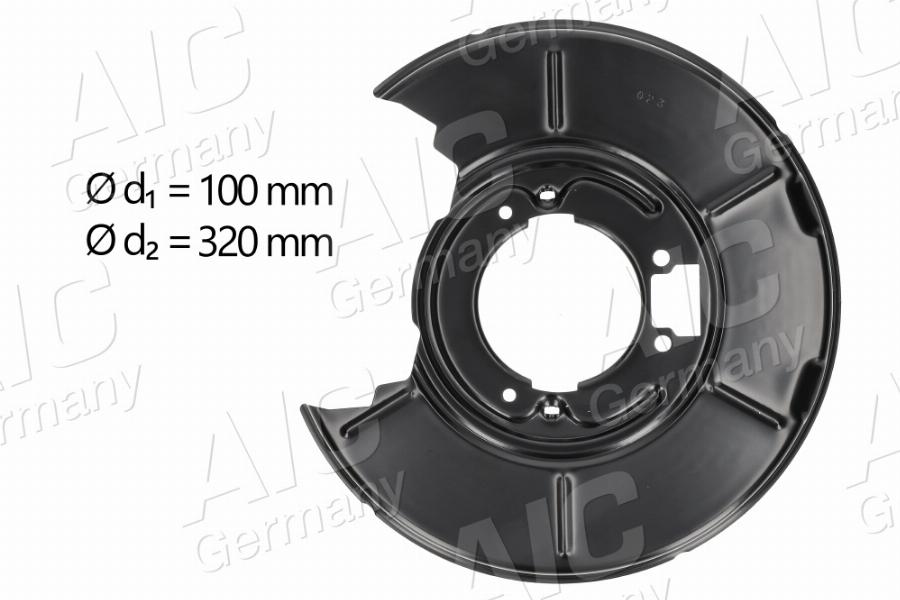 AIC 55499 - Chapa protectora contra salpicaduras, disco de freno parts5.com