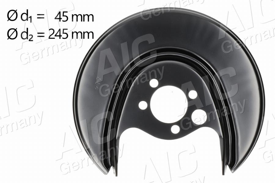 AIC 56160 - Splash Panel, guard, brake disc parts5.com