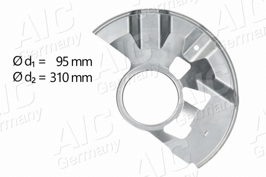 AIC 57613 - Protectie stropire,disc frana parts5.com