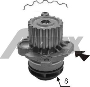 Airtex 1998 - Vodné čerpadlo parts5.com