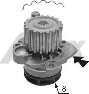 Airtex 1669 - Pompa apa parts5.com