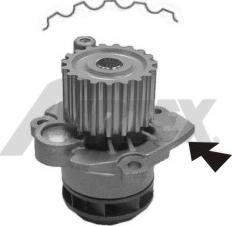 Airtex 1670 - Vodné čerpadlo parts5.com